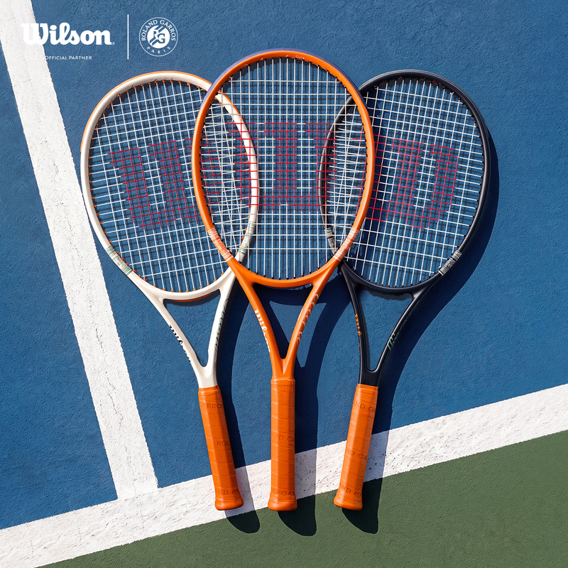 Wilson Wilson's New 26-Model French Open Co-Branded Clash/Ultra Adult Full Carbon Professional Tennis Racket