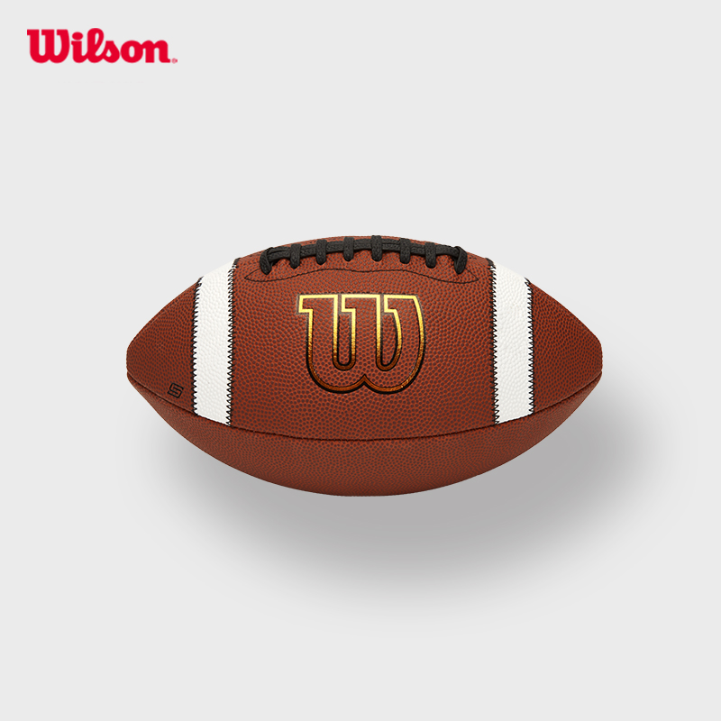 ウィルソンの公式新アメリカンフットボール複合皮革 GST SPEEDSKIN