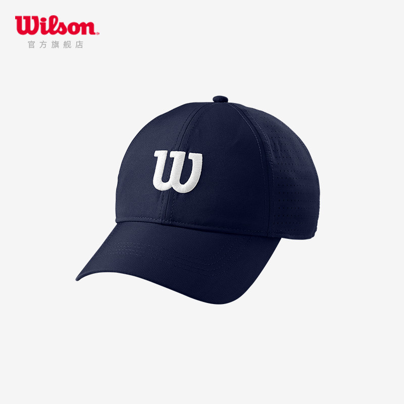 Wilson tennis hat Couple baseball cap Sun hat casual fashion men's and women's hat
