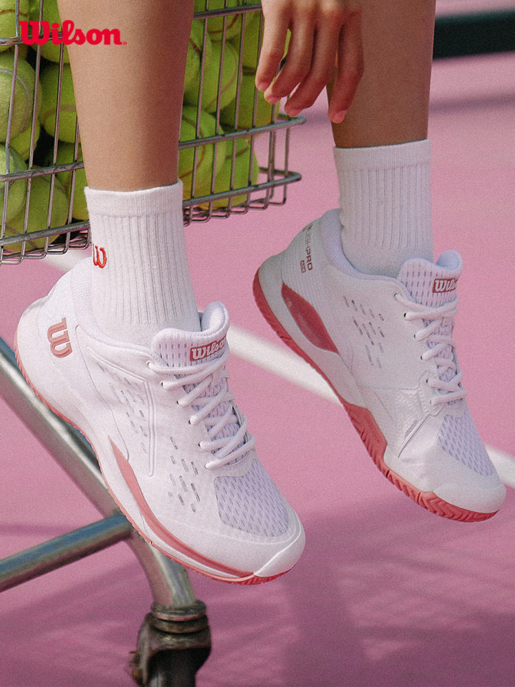 Wilson Official Youth Rush Pro Ace Comfortable, Versatile, Breathable and Wear-Resistant Kidsren's Tennis Shoes