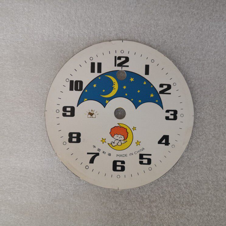 Uniform core mechanical alarm clock horseshoe table accessories card of white dove diamond arctic star