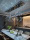 Italian-Style Light Luxury High-End Butterfly Crystal Dining Room Bar Counter Chandelier 2026 New Designer Model Long Island Chandelier