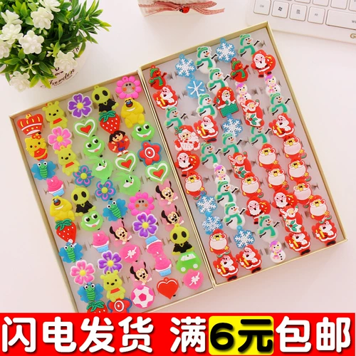 Рождественская брошь, кольцо, детский значок, подарок на день рождения