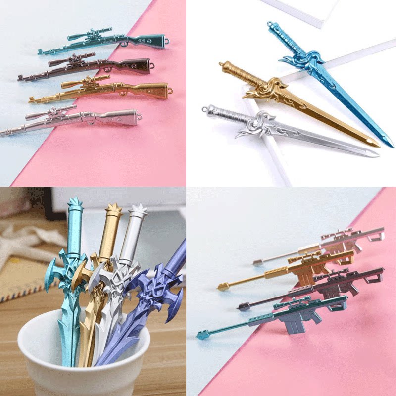 Creative Stationery CF Crossing Firing Line Resistance Gun styling Pen Snipers Water Pen Student Prizes