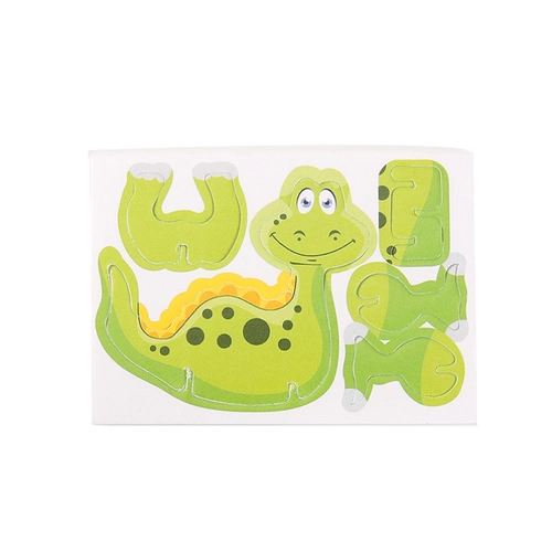 Мультяшная головоломка, игрушка, конструктор, динозавр для детского сада, «сделай сам», подарок на день рождения, детская поделка своими руками