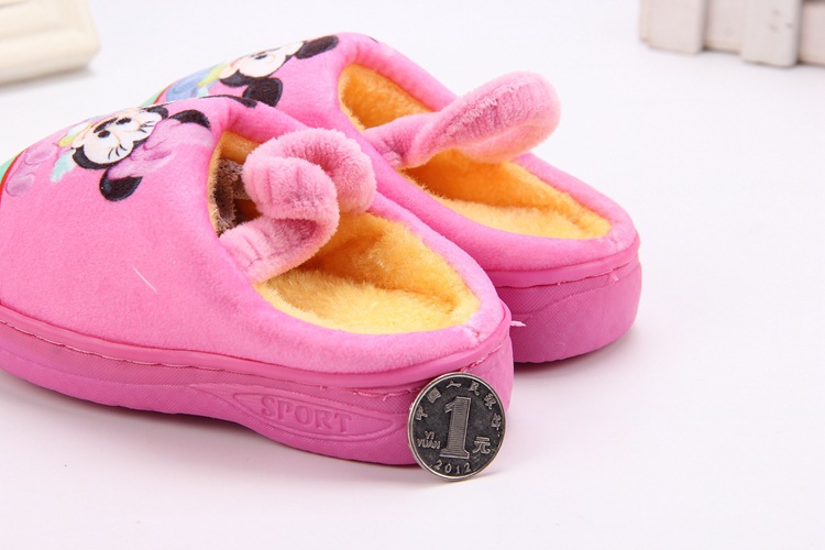 Chaussons enfants en coton pour hiver - semelle tendon - Ref 1013632 Image 21