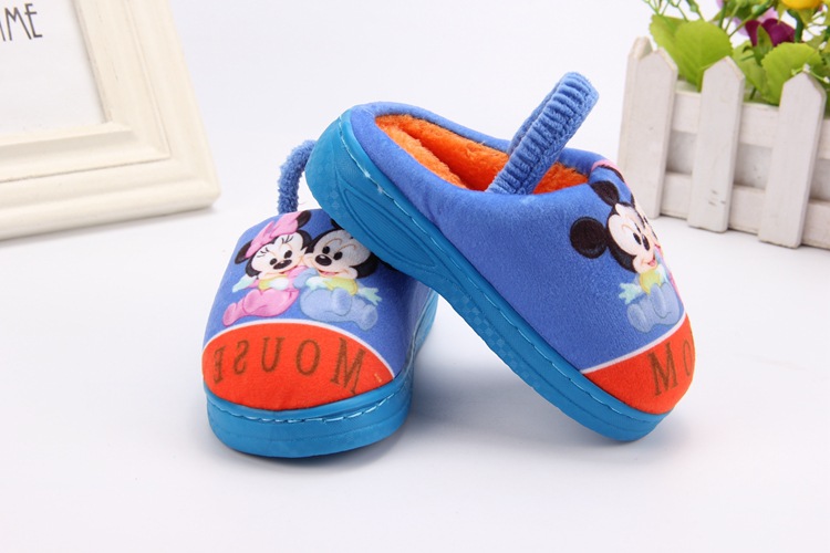 Chaussons enfants en coton pour hiver - semelle tendon - Ref 1013632 Image 10