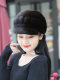 New mink fur hat for women in winter middle-aged and elderly whole mink fur mink velvet warm winter mom fashion fur hat
