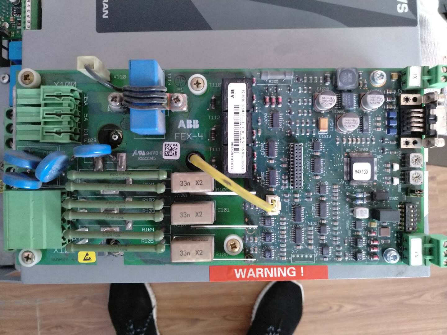 Disassembly SDCS-FEX-4 Coat DCS800 DC governor excitation module board has been tested and negotiated