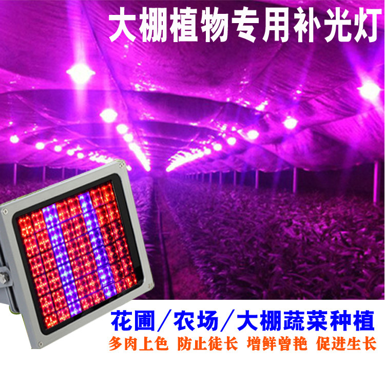 New waterproof LED outdoor plant growth Tonic Light Floodlight greenhouse Multi-meat Flower Vegetable Seedling Light