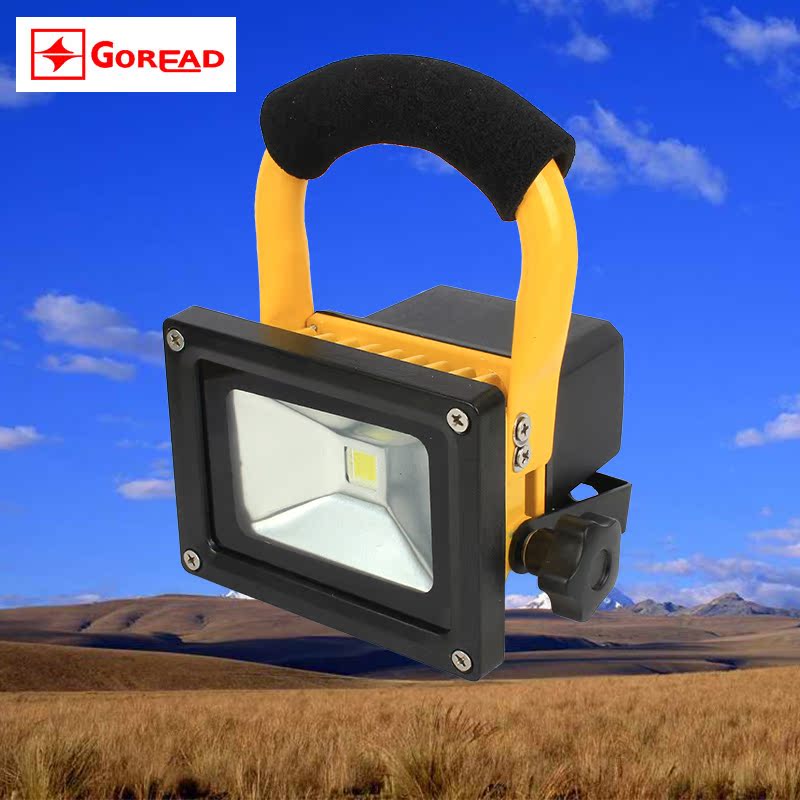 Y90 handheld working light 10W lamp beads Home carrying lighting LED lamps Intense Light Flashlight Built-in Battery