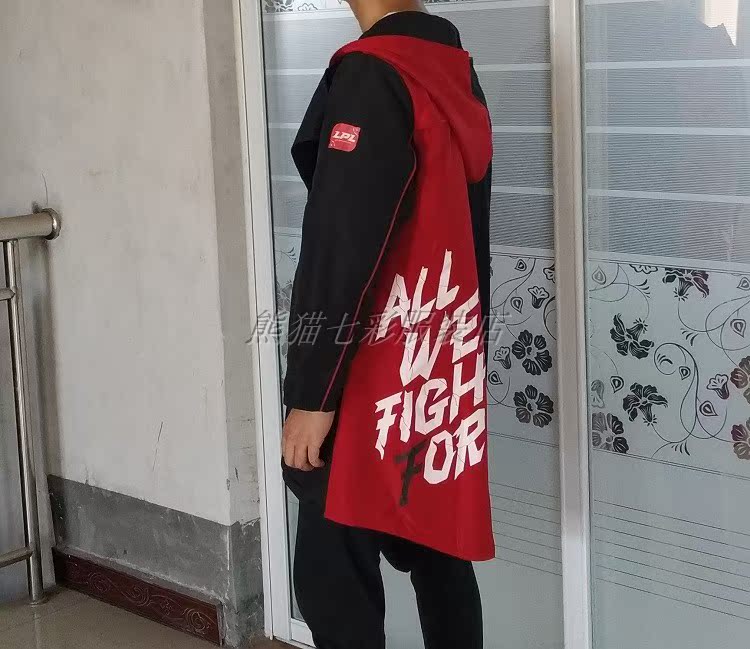 Chung kết S8 Liên minh huyền thoại toàn cầu 2018lpl đã chinh phục đội edg rng đồng phục đội ig trench coat áo khoác nam