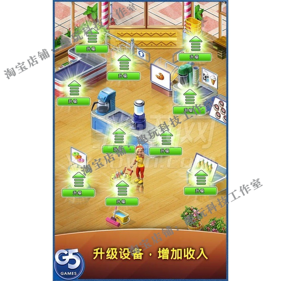 Crazy Supermarket Journey Chinese Version: Lots of Gold Coins, Unlimited Stamina, Business Strategy Series, Android Mobile Game