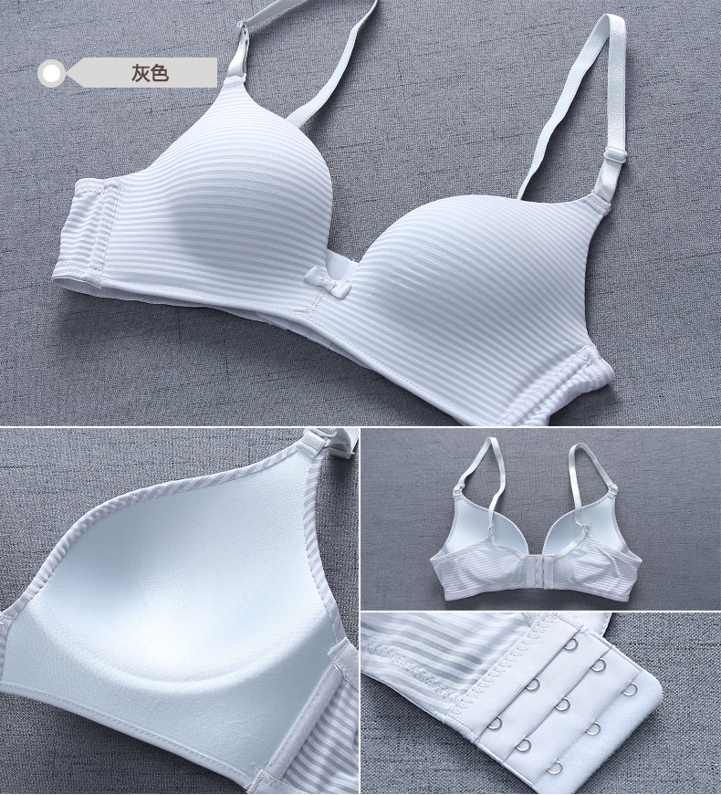 Sọc siêu mỏng vành nữ gợi cảm áo ngực nhỏ trên tam giác cup trường trung học đại học bộ quan ren 