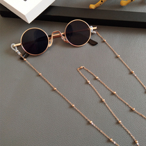 New childrens retro round-frame sun glasses for boys and girls fashion personality show sunglasses baby travel parent-child glasses