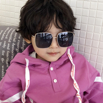 2019 New Boys Summer UV Sunglasses Summer Children Personality Glasses Frame Kids Show Glasses Tide