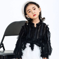 Childrens glasses frame exaggerated childrens tide of the catwalk accessories girls decoration non-lens frame