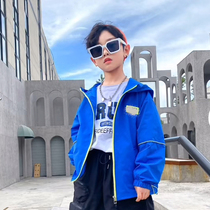 Boys new Korean version square sunglasses kid fashion ink mirror tide children stage decoration individuality walking show glasses