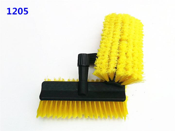 Sponge Car Wash Brush With Sponge Bar with telescopic Rod Tire Brush Soft Hair Wash Large Coach coach Non-pig mane