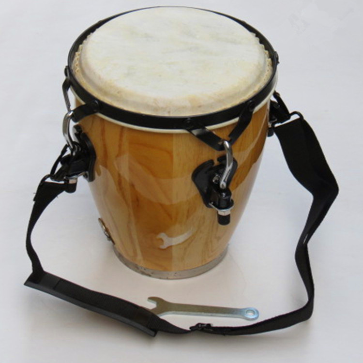 Nhạc cụ gõ 8 inch trống Conga trống Konka trống châu Phi tambourine trống Latin conga trẻ em Kangjia trống - Nhạc cụ phương Tây trống jazz