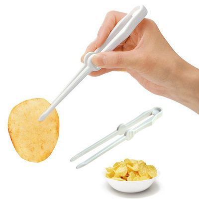 Japan KM creative food clip snack clip Snack potato chip clip Pastry clip Non-slip clip Non-dirty hand tweezers