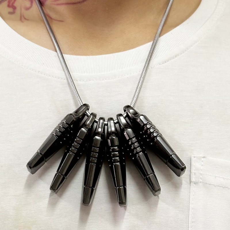 Death Stranding 2 Necklace Cosplay Merchandise Six Formulas Ds2 Cupid Qpid Alloy Necklace Game Prop