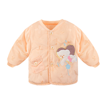 Baby cotton clothes autumn winter style thin cotton male and female baby girl warm cotton clothes newborn cotton padded jacket 0-3 years old Machia