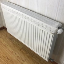  Radiator cover fabric Heating fabric dust cover Anti-blackened cotton canvas White cover Simple dust cover solid color
