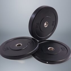 Gym Black Full Rubber Competition Barbell Plates 10/20/ 150kg Weightlifting Competition Barbell Bounce Plates Set