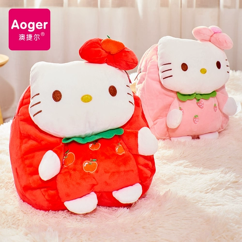 Hello kitty, школьный рюкзак для раннего возраста, милый мультяшный картхолдер для друга, 1-3-6 лет