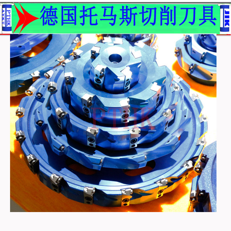 High speed mirror fine adjustment surface milling cutter KM12 aluminum alloy CNC cutter head 45 degrees aluminum cutter head 80-315mm