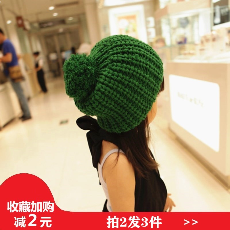 Hair Line Hats Children Lady Winter Hat Windproof Han Version Cartoon Ears Antifreeze Knit Cover Head Hat Baby Warm 