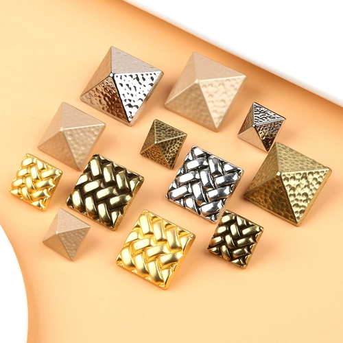 Квадратный металлический ретро плащ, аксессуар подходит для мужчин и женщин, свитер