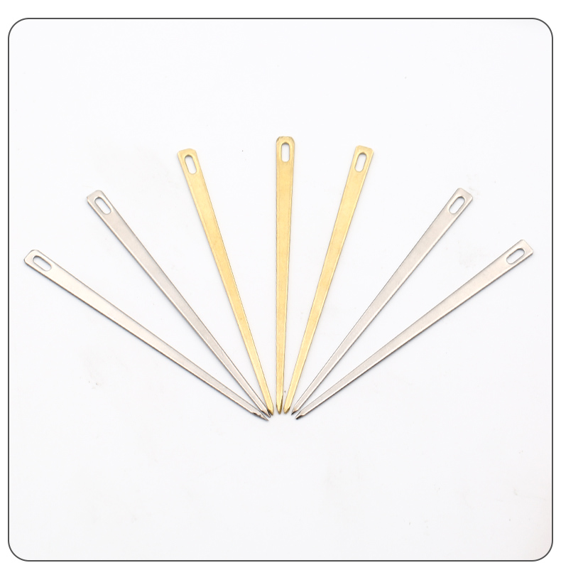 Hộ gia đình truyền thống túi lớn 粽 kim để làm kim cạp kim bằng tay kim phẳng công cụ mắt lớn Lễ hội thuyền rồng đeo kim chỉ bọ cạp - Công cụ & vật liệu may DIY kim máy may