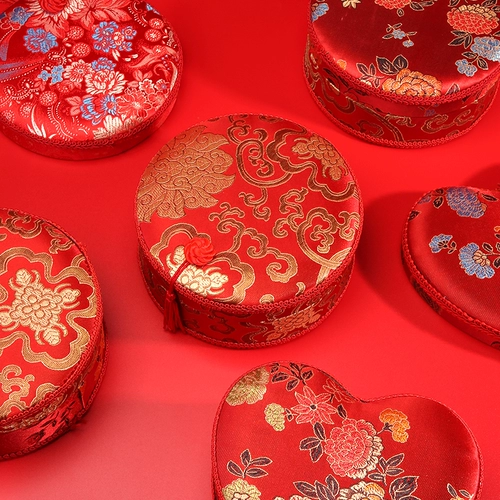 Свадебная игольчатая коробка коробка, сопровождающая мешок с иглой и домохозяйства с макияжем с высокими практическими инструментами с высоким уровнем швейной куртки с высоким уровнем