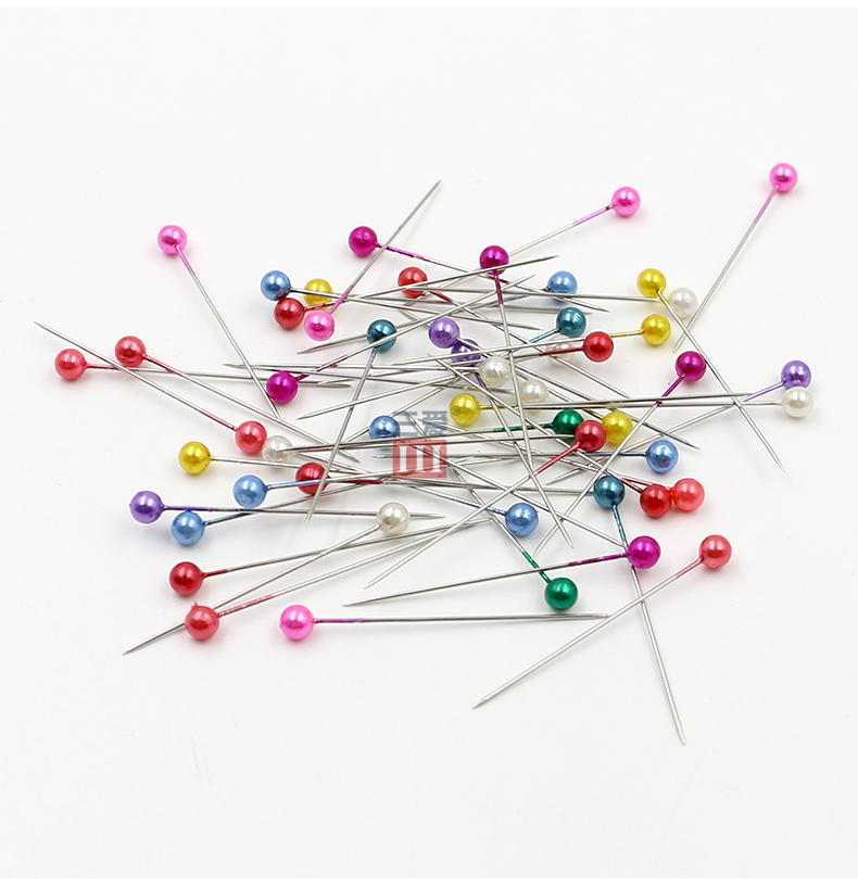 Định vị may quần áo màu ngọc trai pin định vị pin cố định handmade Tự làm phụ kiện công cụ tài liệu pin - Công cụ & vật liệu may DIY keo bam
