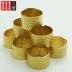 Sanai May công cụ DIY đồng nhà thimble thimble vàng với gia đình vá - Công cụ & vật liệu may DIY