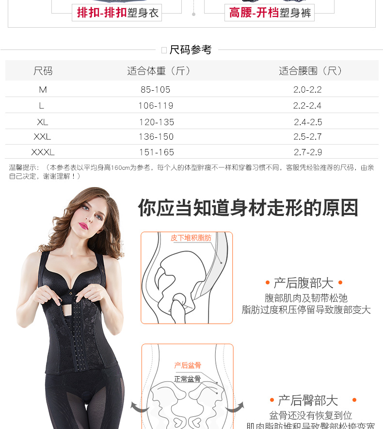 Tingmei 婼 雅 chia cơ thể corset sau sinh bụng eo hip hip không có dấu vết cơ thể hình đồ lót phù hợp với quần áo phụ nữ