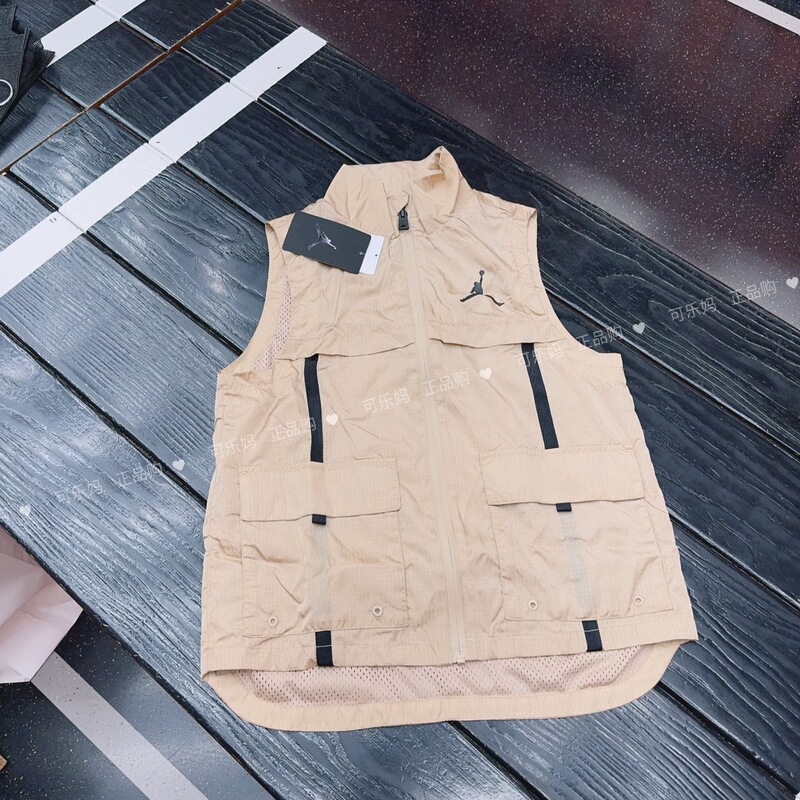 Nike Genuine Jordan Children's Spring and Autumn Outdoor Casual Vest for Boys and Girls Sports Vest Fj6408 Nike Genuine Jordan Children's Spring and Autumn Outdoor Casual Vest for Boys and Girls Sports Vest Fj6408