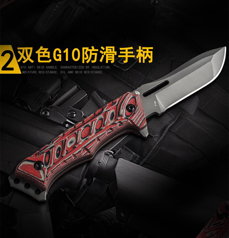 Handao chiến thuật sống sót dao ngoài trời công cụ tự vệ quân sự dao sống sót hoang dã dao dao tự vệ bằng dao - Công cụ Knift / công cụ đa mục đích dụng cụ đa năng victorinox