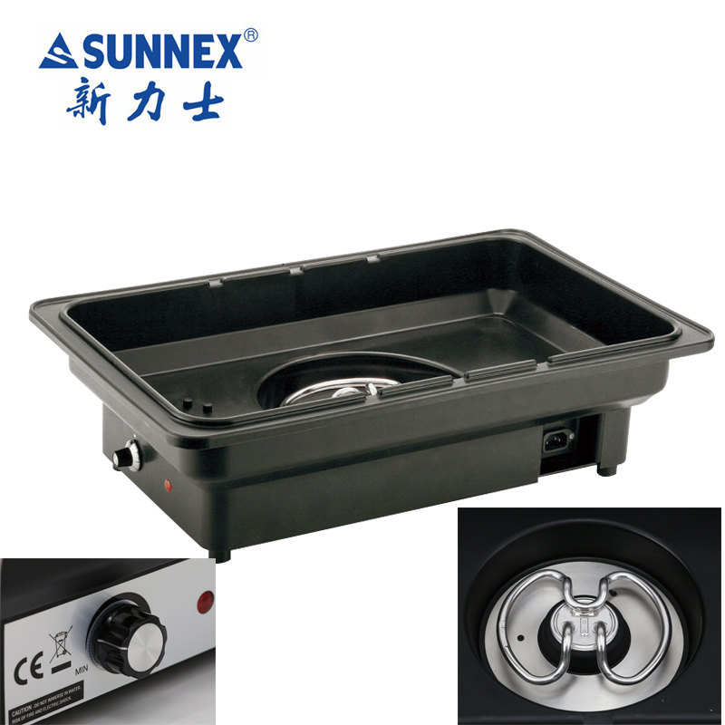 SUNNEX third generation plastic electric hot water basin 81187-7 buffet stove electric heating 82189