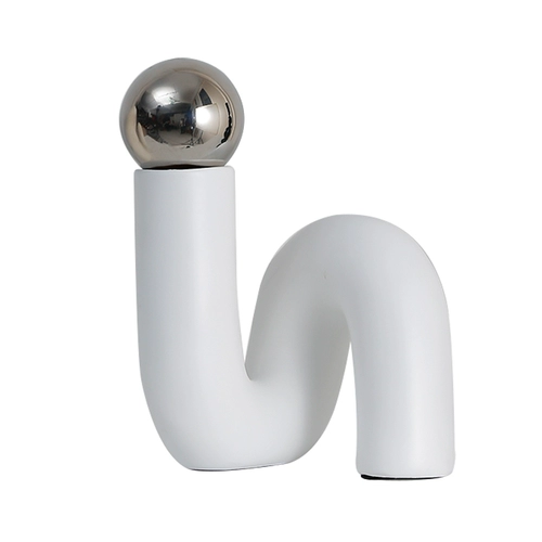 Современные простые черно -белые абстрактные украшения украшения домашняя гостиная вина вина шкаф для телевизионного шкафа