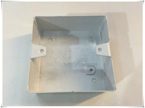 New product four-way universal 86 type deep 35mm clear box junction box Iron wire box concealed bottom box clear wire box