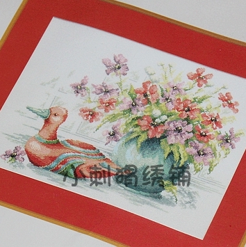 (Little Hedgehog Embroidery Shop) French DMC Self-Assisting Parts JL022 Duck Flower
