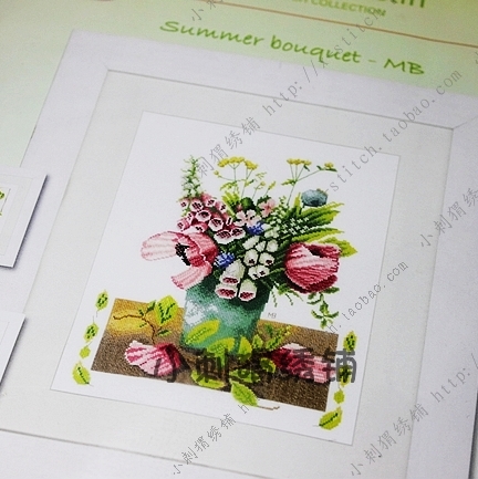 Small hedgehog embroidered with PN-0021209 Dutch original imported LA (14CT) spot