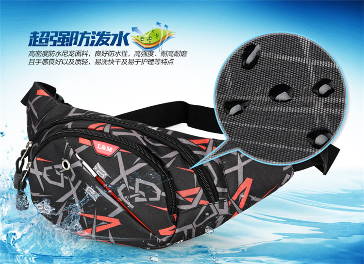 Eo bag nữ 2017 làn sóng mới đa chức năng thực tế mặc kinh doanh Hàn Quốc phiên bản của người đàn ông của cá tính thời trang 2018 thu tiền không thấm nước 	mua túi đeo hông	