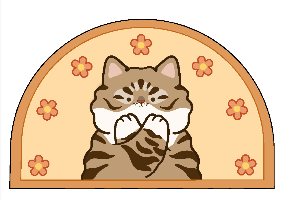 Waterstar meteor Cat Litter Mat Cat Sand anti-bring Cat Cushion Pet Pad Anti Splash Cat Toilet Rubbing feet Private cat cage cushion