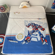 Childrens cartoon summer cool quilt can be washed naked sleeping super soft thin quilt cool air conditioning is kindergarten baby