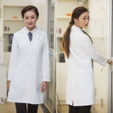 Униформа врача, лонгслив, послеоперационный белый халат, японские и корейские, для салонов красоты
