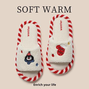 Cotton, linen and linen slippers for women, spring and autumn 2025 new style